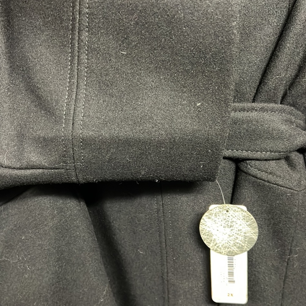 NWT, Laundry By Design Wool-blend Belted Coat plus - Picture 10 of 17